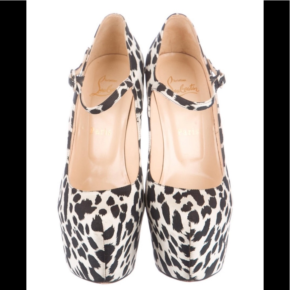 CLB Lady Daf 160 Animal Print Pumps. SOLD!!!